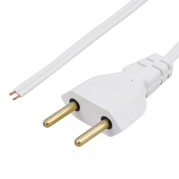 Rabicho 2m Preto Sem Interruptor Abajur Luminária 110/220v - Imagem 3