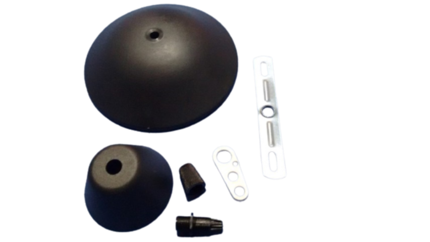 Kit Canoplas Termoplástico Luminárias Completo - Imagem 2