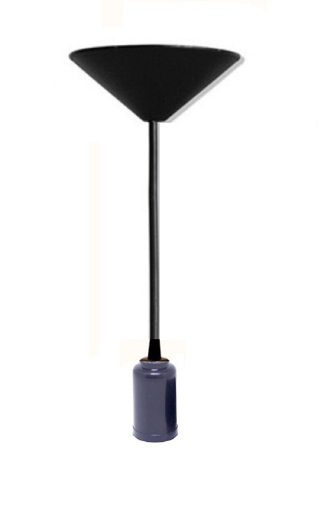 Pendente Soquete Liso E27 Canopla Chapéu Chines