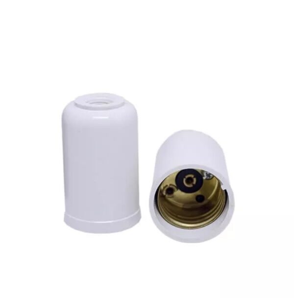 Cx. 20 Soquetes Bocal Liso Preta Lustre Abajur E27 - Imagem 6