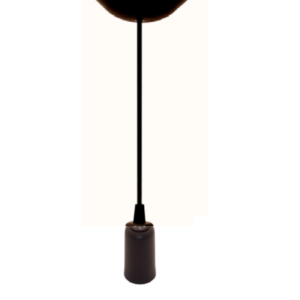 Pendente Soquete Liso E27 Canopla Concava