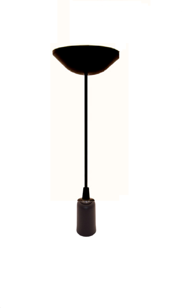 Pendente Soquete Liso E27 Canopla Concava