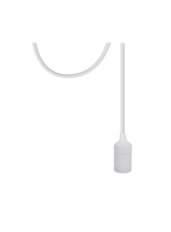Pendente Soquete Liso E27 Canopla Concava - Imagem 6