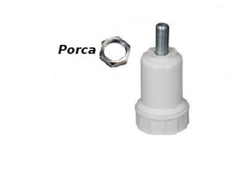 Soquetes Coluna Niple 2,5cm E Porcas