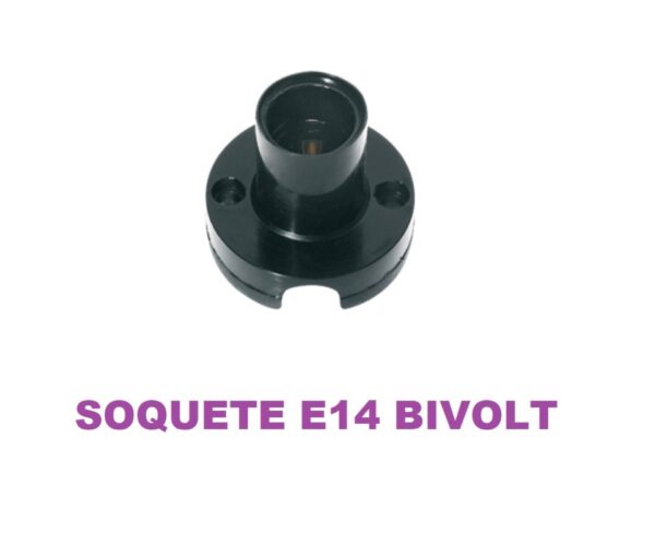 Soquete Base E14 1A/250V