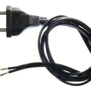Rabicho 2m Preto Sem Interruptor Abajur Luminária 110/220v