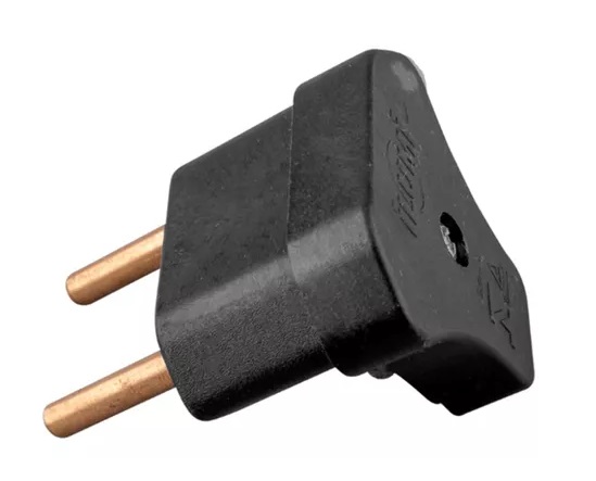 Plugue Macho 2p 10a 90 Graus