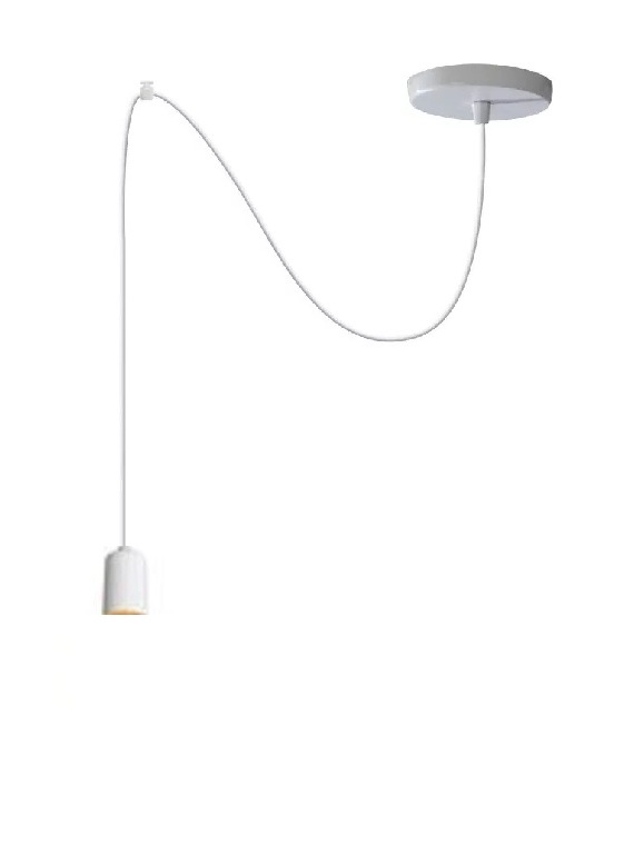 Pendente 3m Com Desviador Teto e Soquete Liso - Imagem 2