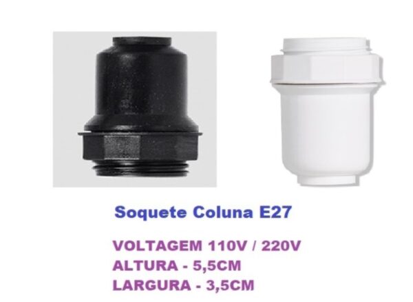 SOQUETE COLUNA - ROSCA M-10 BASE DE ILHOS