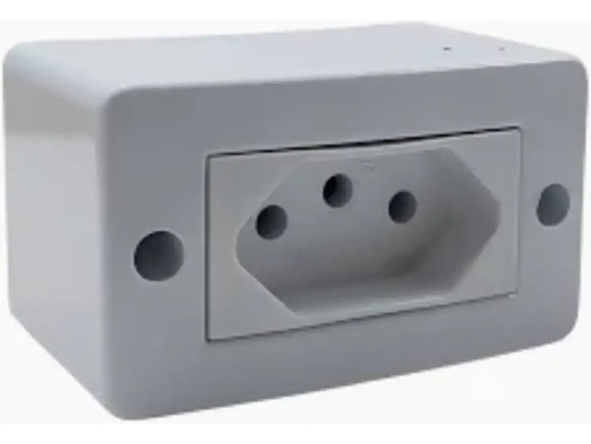 Tomada De Sobrepor 2p + T 10 A - 250v